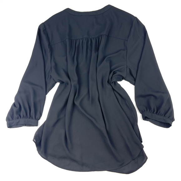 Women’s Ashley Stewart Black Long Sleeve Blouse Size 22/24 NWT - Picture 2 of 3